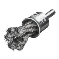 Billede af BASICline penselbørste m/skaft 19mm snoet stål 0,5 - 1401906150