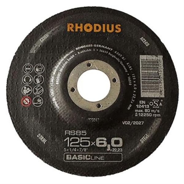 Billede af Rhodius Slibeskive RS85 125x6,0x22,23