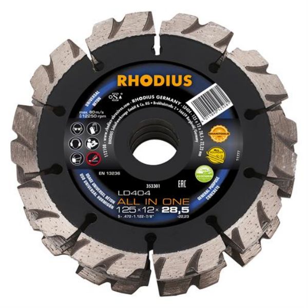 Billede af Rhodius diamantskæreskive LD404