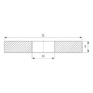 Billede af ORION Slibesten 200x32x32mm hvid corundum, K60 ceramic
