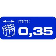 Billede af Rhodius BASICline kopbørste snoet 65mm M14 stål 0,35
