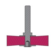 Billede af Rhodius BASICline rundbørste snoet 75x13x6mm stål 0,50