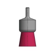 Billede af BASICline penselbørste m/skaft 19mm snoet stål 0,5 - 1401906150