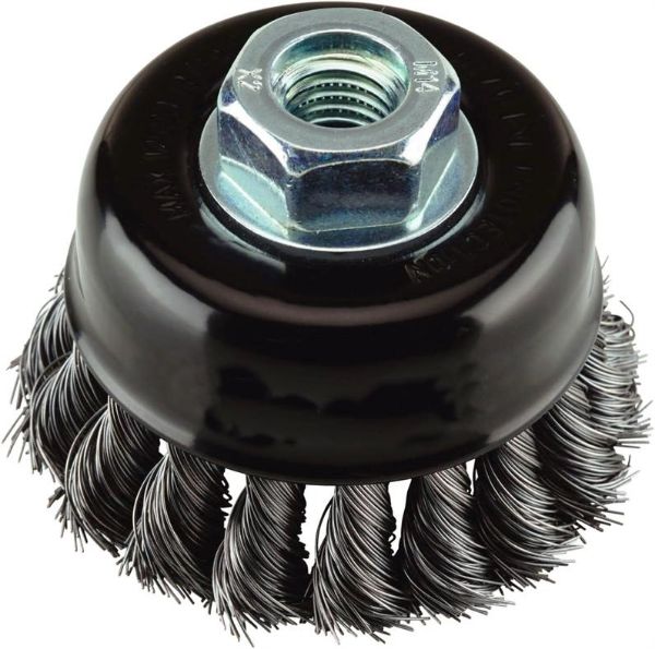 Billede af BASICline kopbørste snoet 65mm M14 stål 0,50 - 2107514150