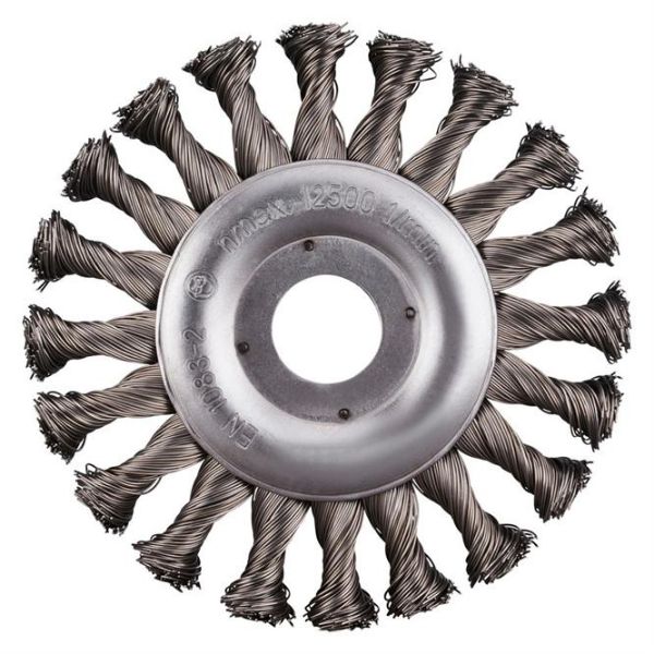 Billede af BASICline rundbørste snoet 125x14x22,2mm stål 0,5 - 1512522150