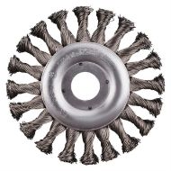 Billede af Rhodius BASICline rundbørste snoet 125x13x22,2mm Stål 0,5