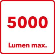 Billede af Flex akku LED lampe CL 5000 12/18